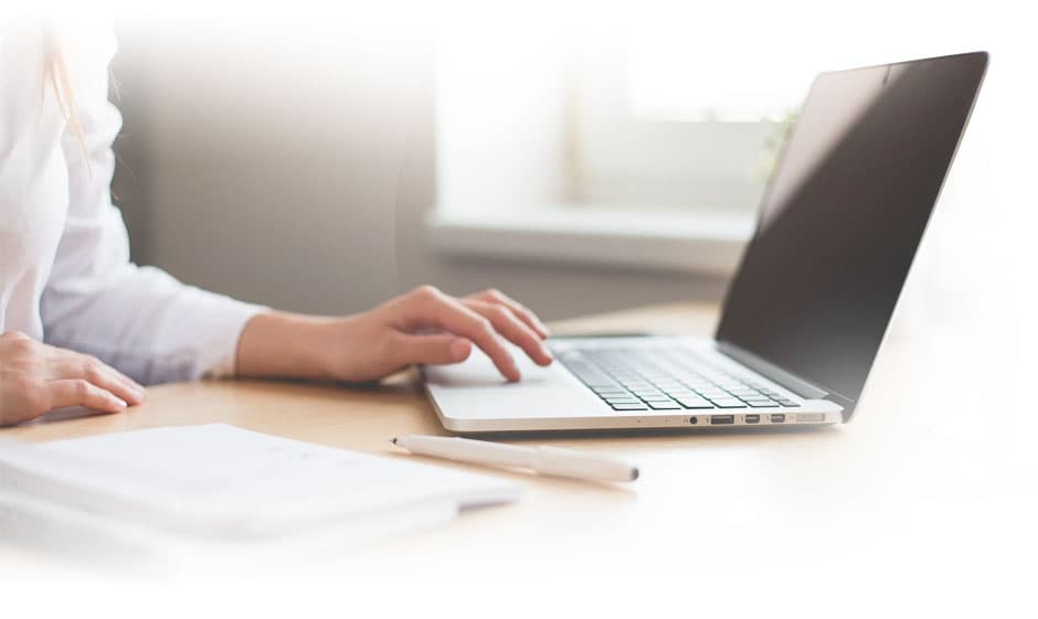 A Person using a laptop